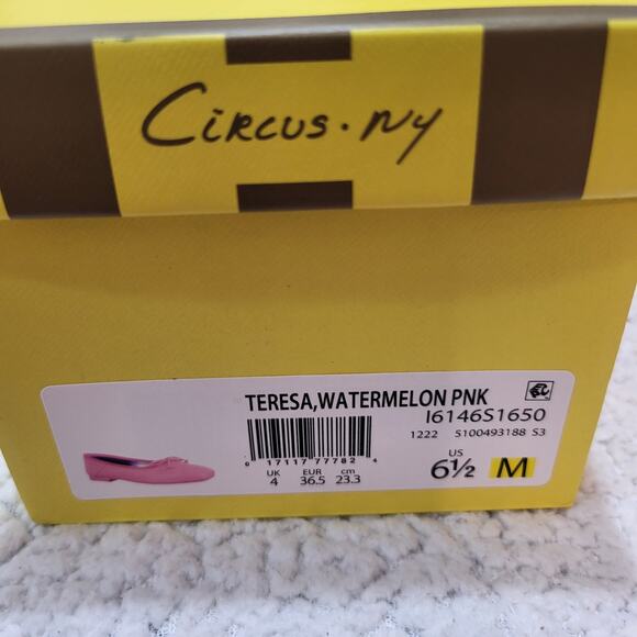 NEW Circus NY by Sam Edelman Women's Teresa Ballet Flat Watermelon Pink SZ 6.5 - Picture 7 of 7